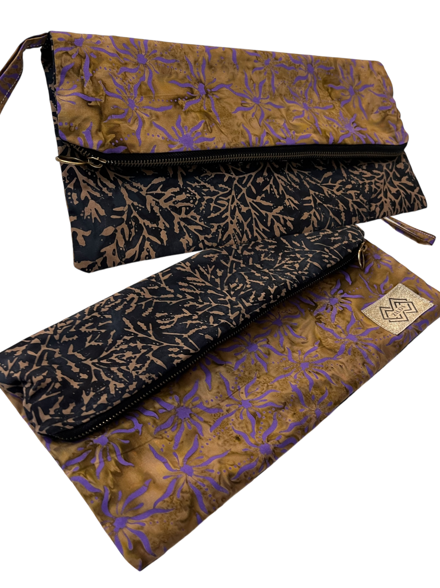 Kaffe Fassett Coton Clutch - Earth Tone Design