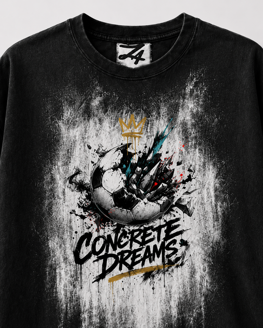 Black Soccer Graphic T-Shirt for Men | Streetwear Tee
