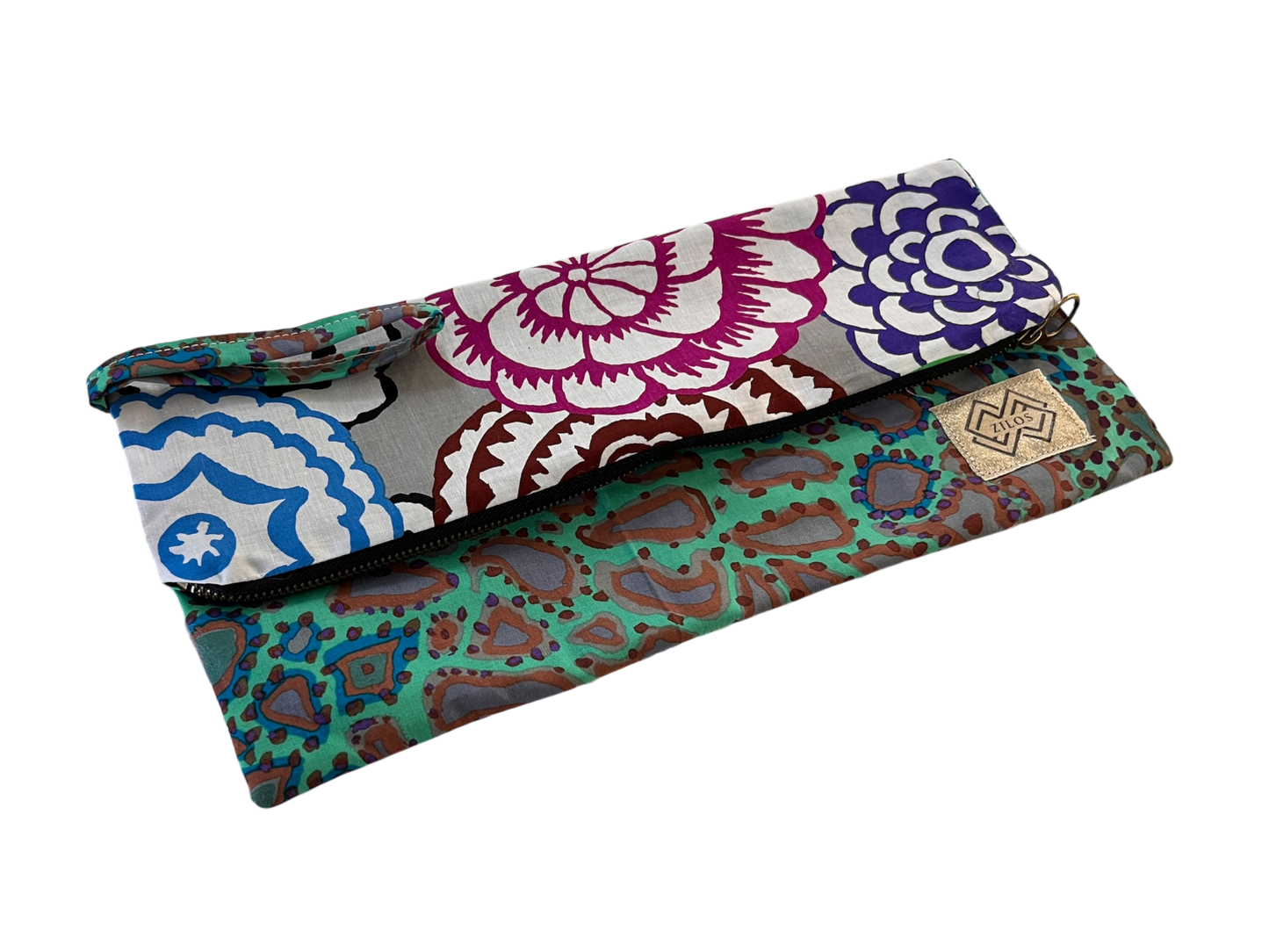 Bohemian Elegance: A Vibrant Cotton Purse