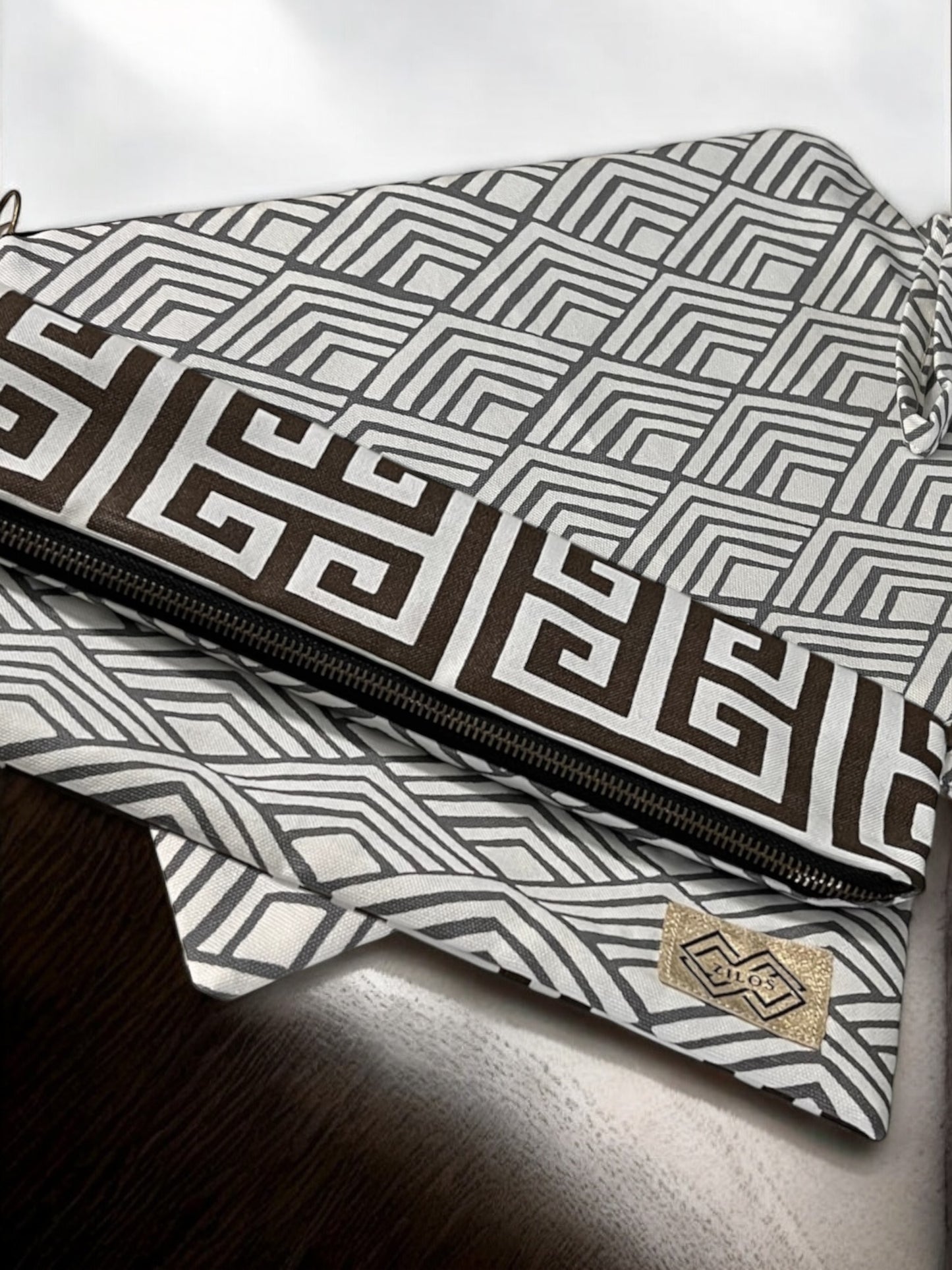 Zilos Geometric Glamour Handbag