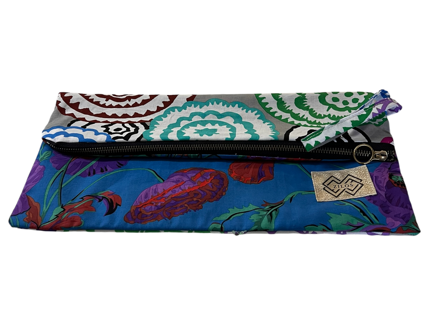 Boho Blossom Delight Cotton Purse