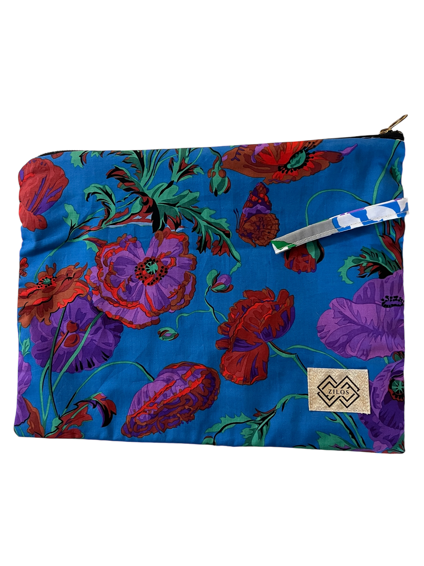 Boho Blossom Delight Cotton Purse