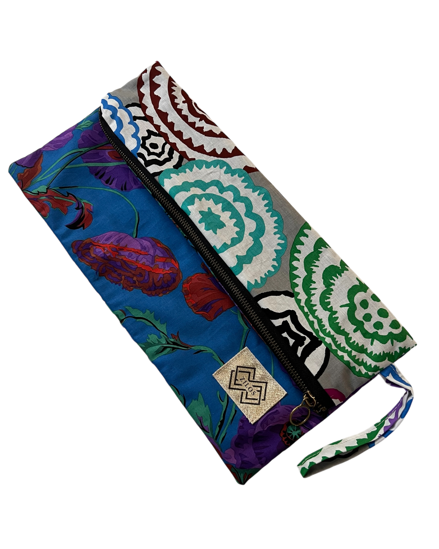 Boho Blossom Delight Cotton Purse