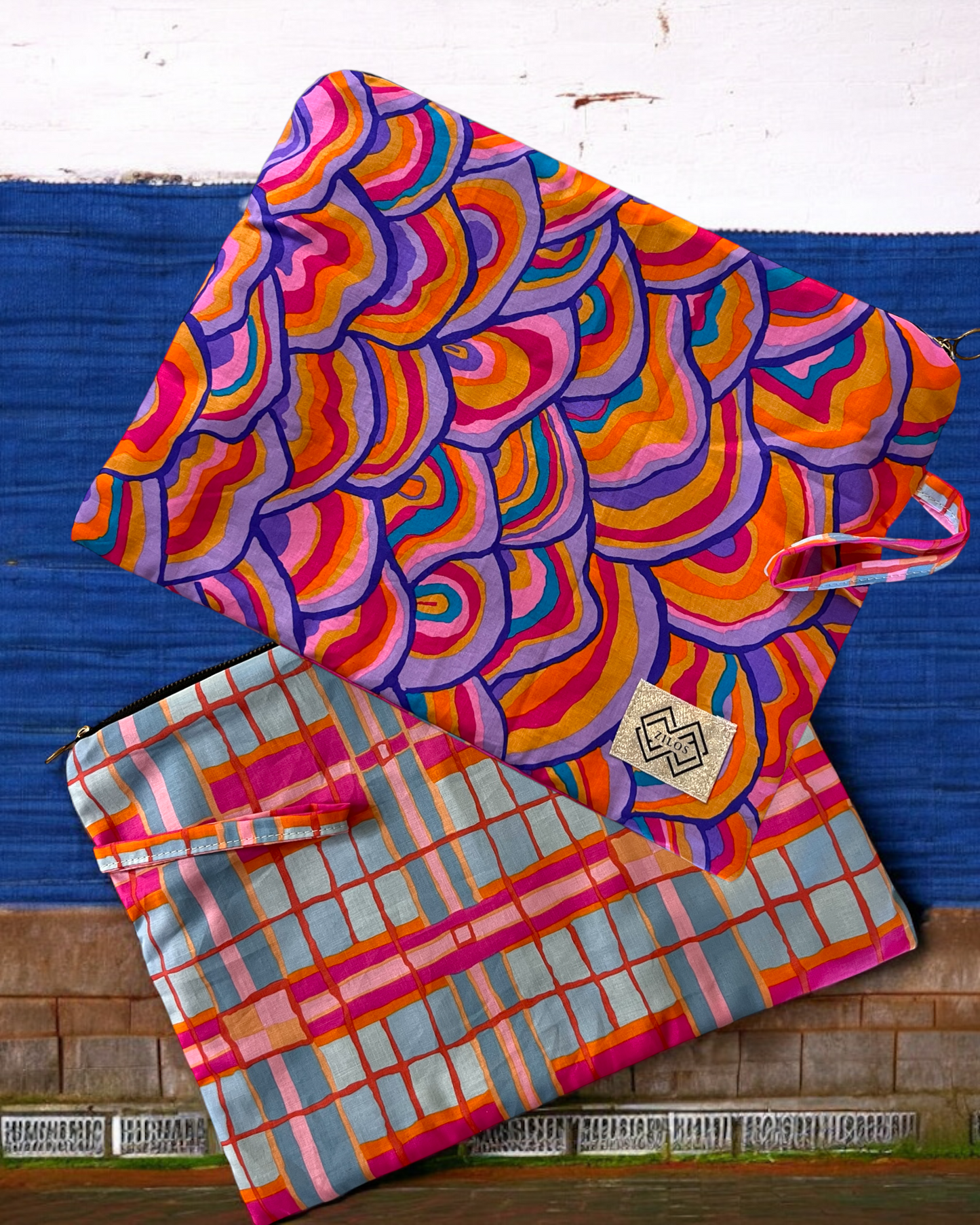 Floral Zipper Pouch: Boho Charm & Utility