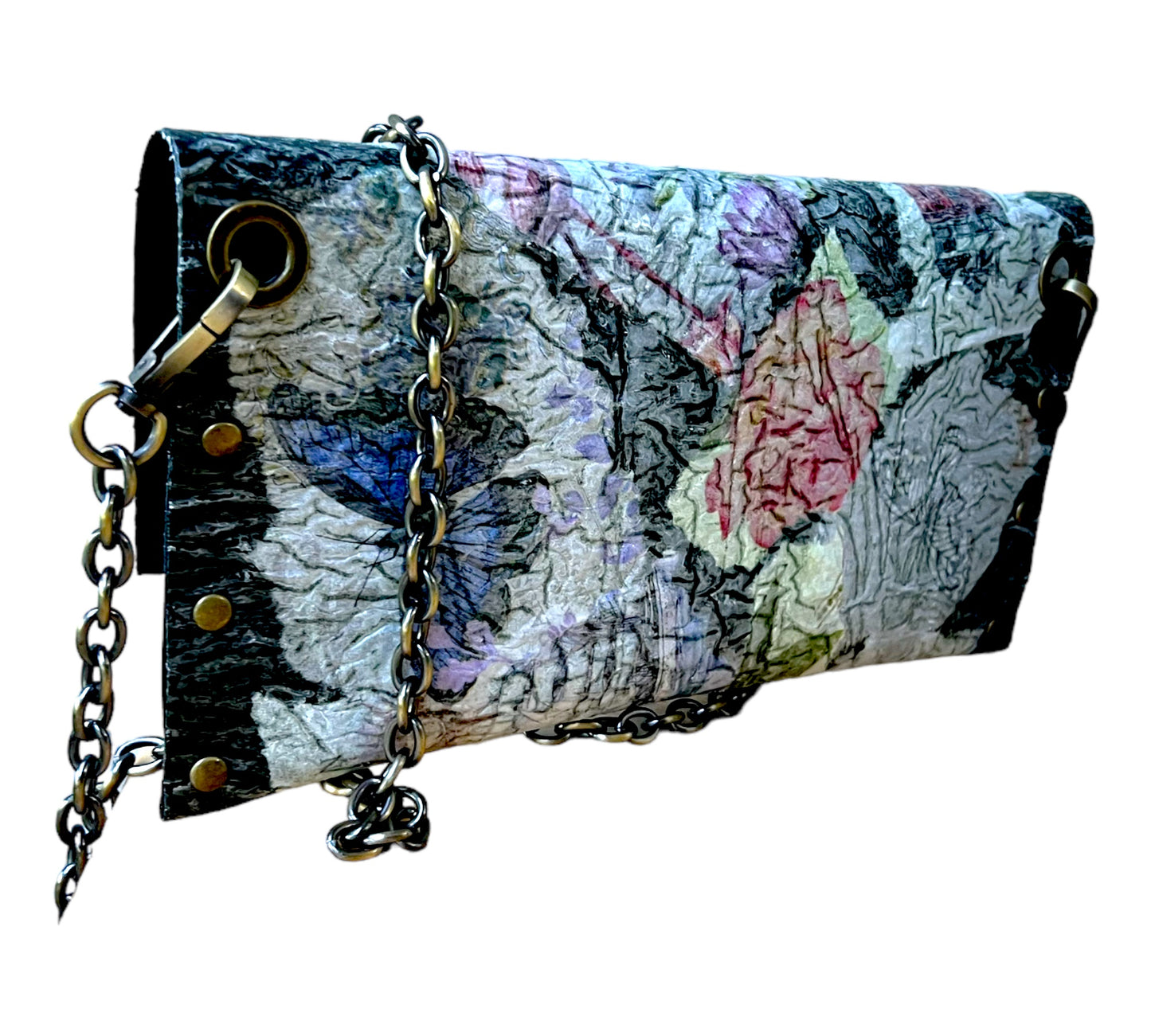 Black Recycled Handbag Eco-friendly Upcycled and Ethically Crafted