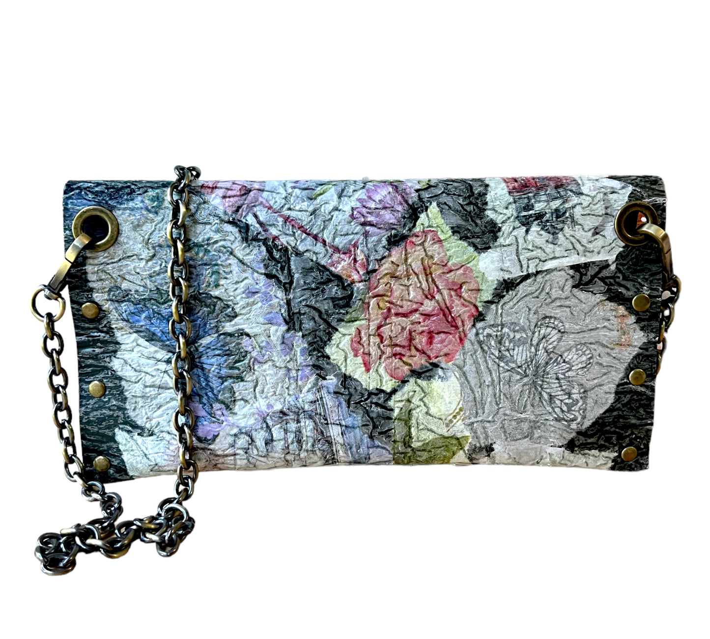 Black Recycled Handbag Eco-friendly Upcycled and Ethically Crafted