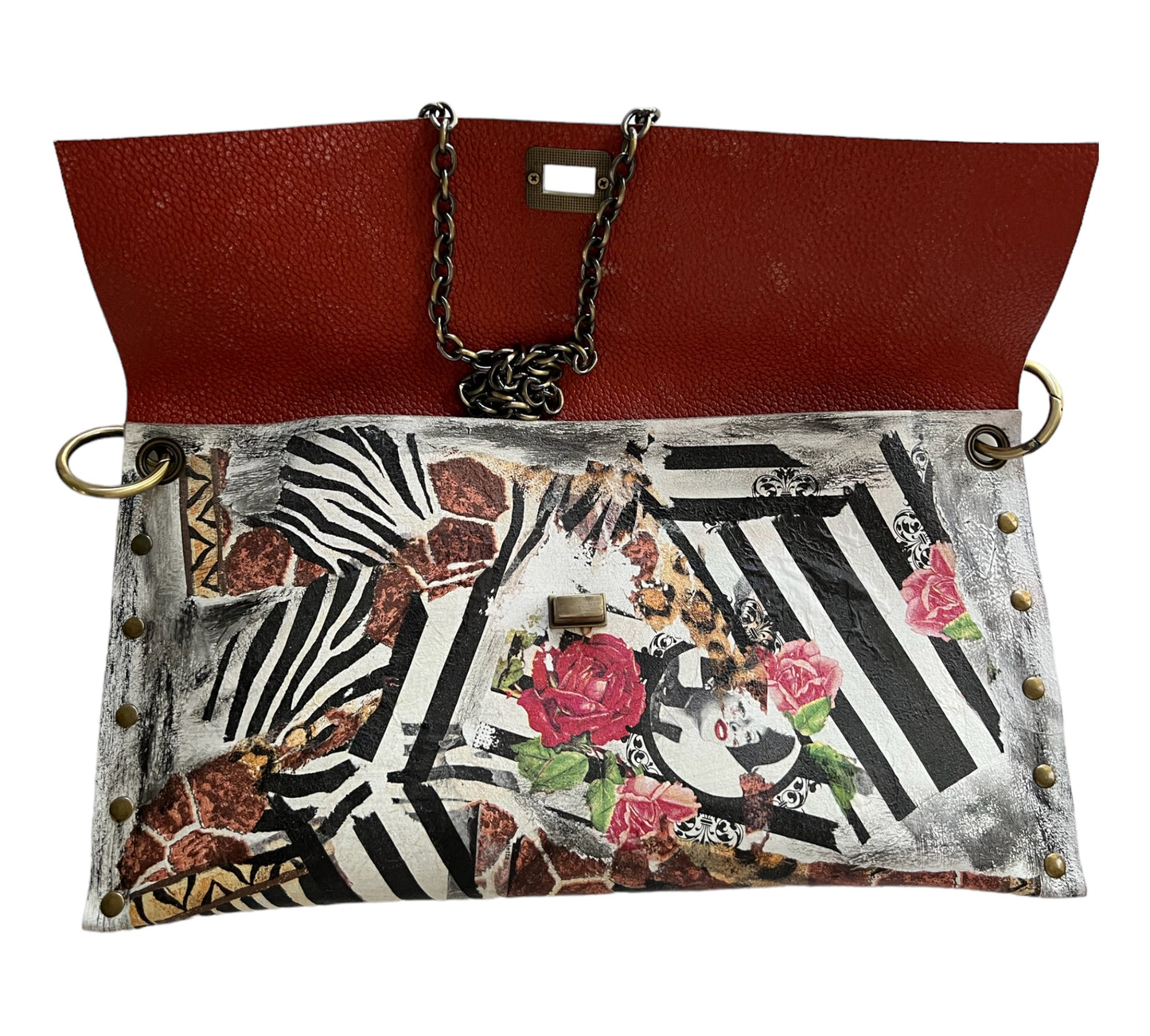 Animal Print Shoulder Bag