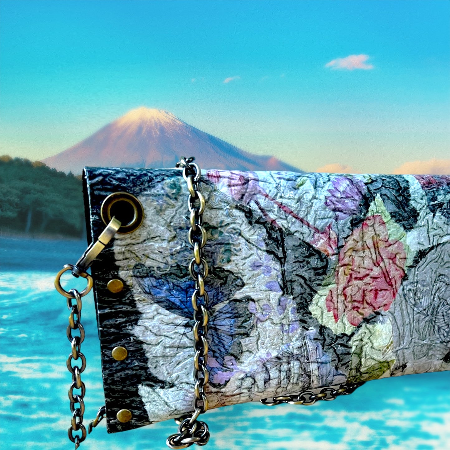 Black Recycled Handbag Eco-friendly Upcycled and Ethically Crafted
