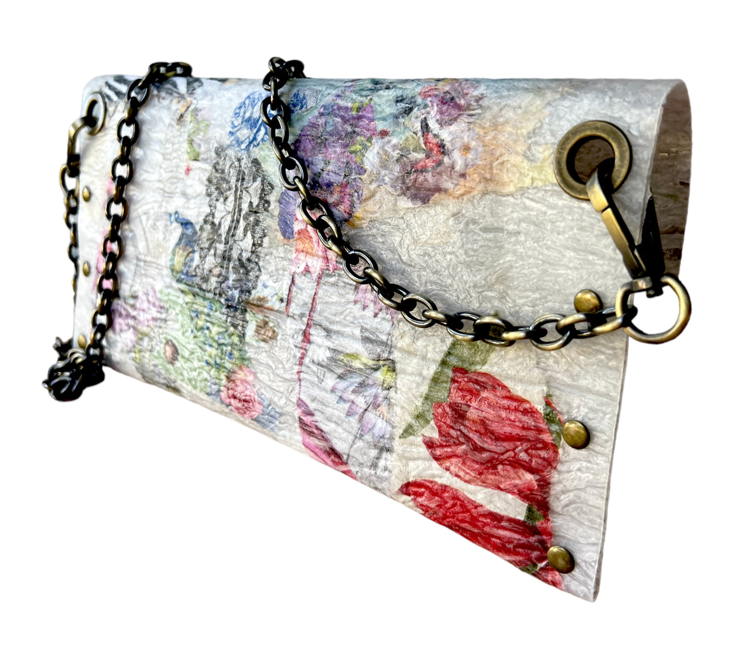 Eco-friendly Crossbody Animal Print Clutch Bag