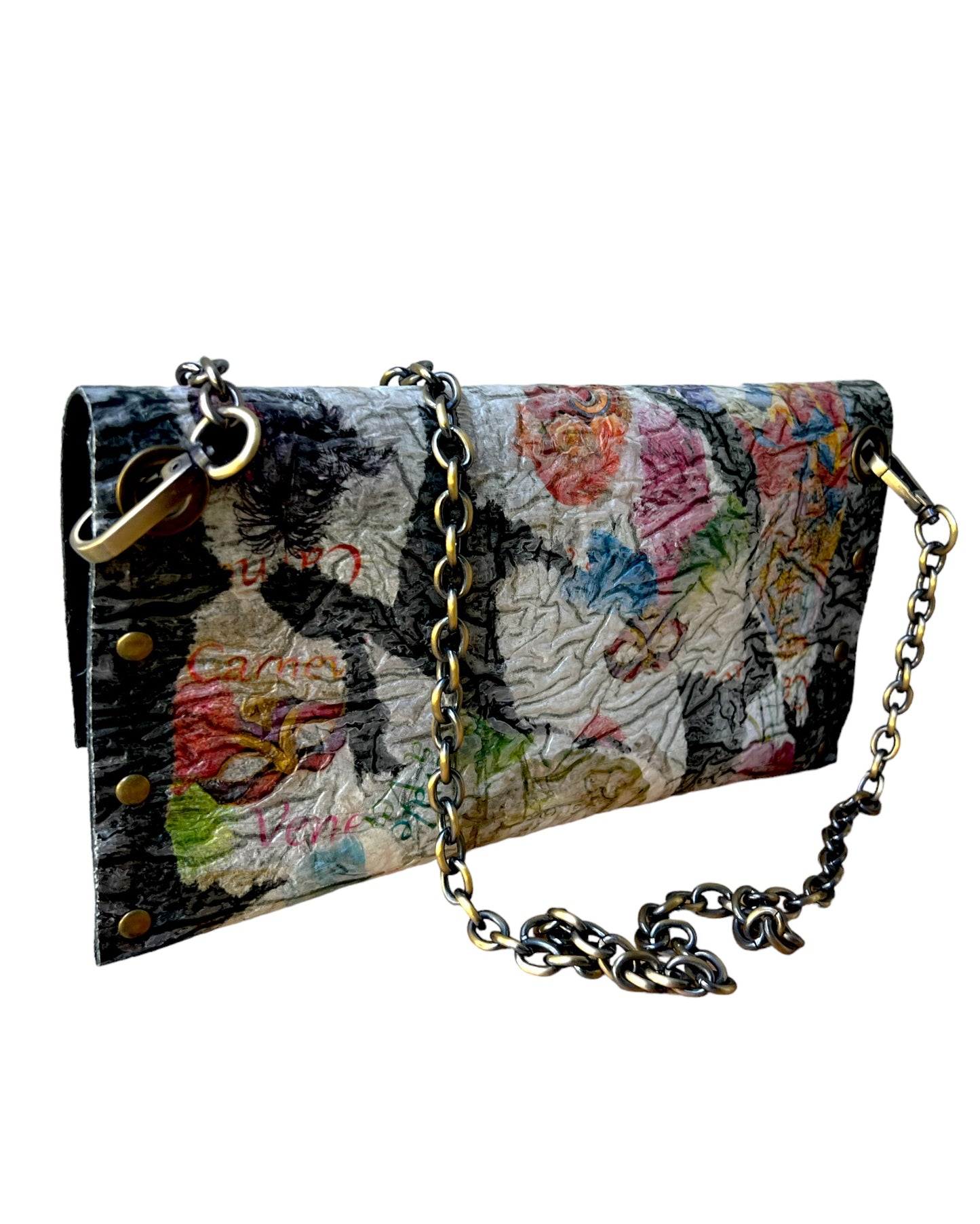 Crossbody Recycled Purse Eco-friendly Cruelty-free