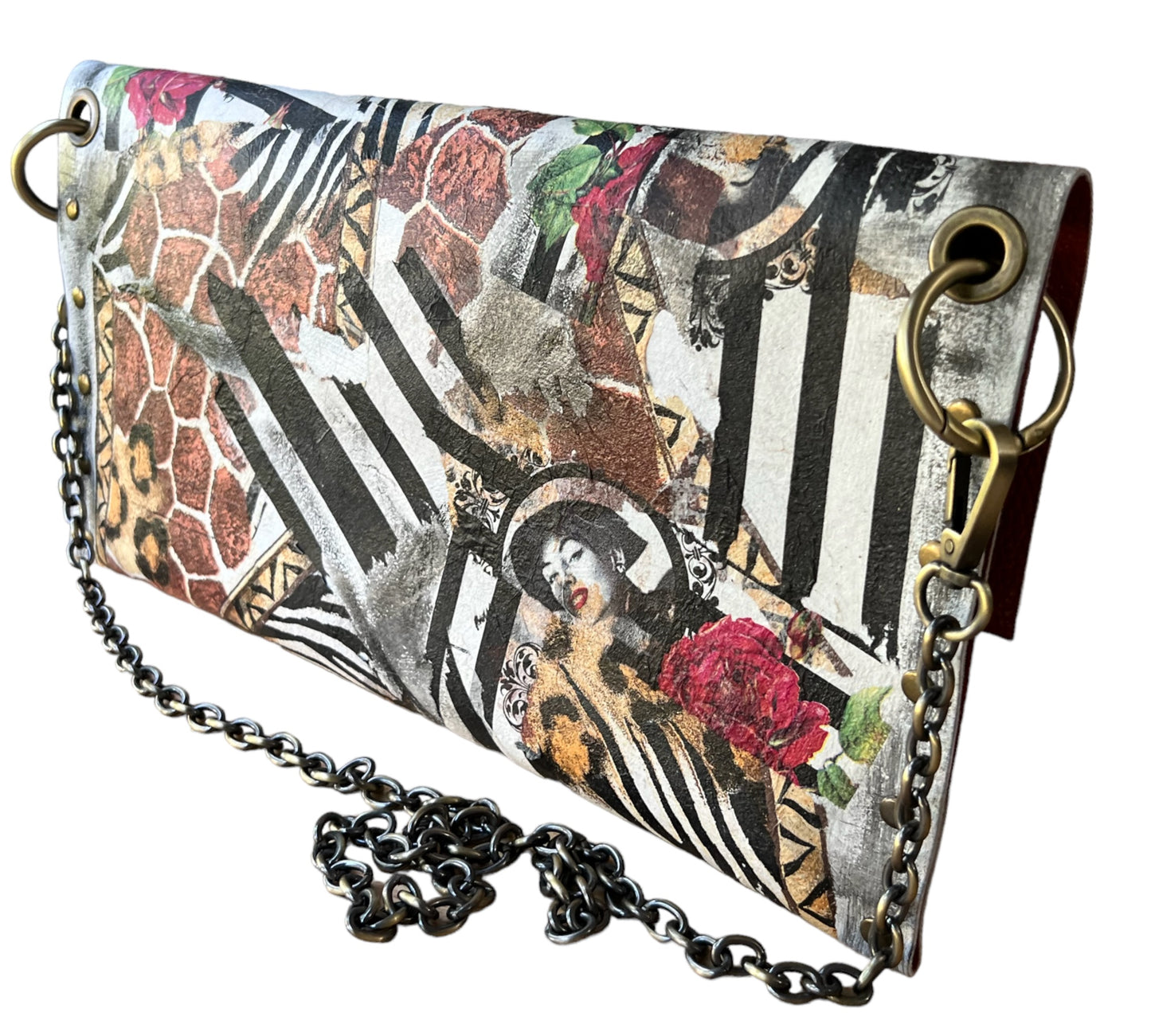 Animal Print Shoulder Bag