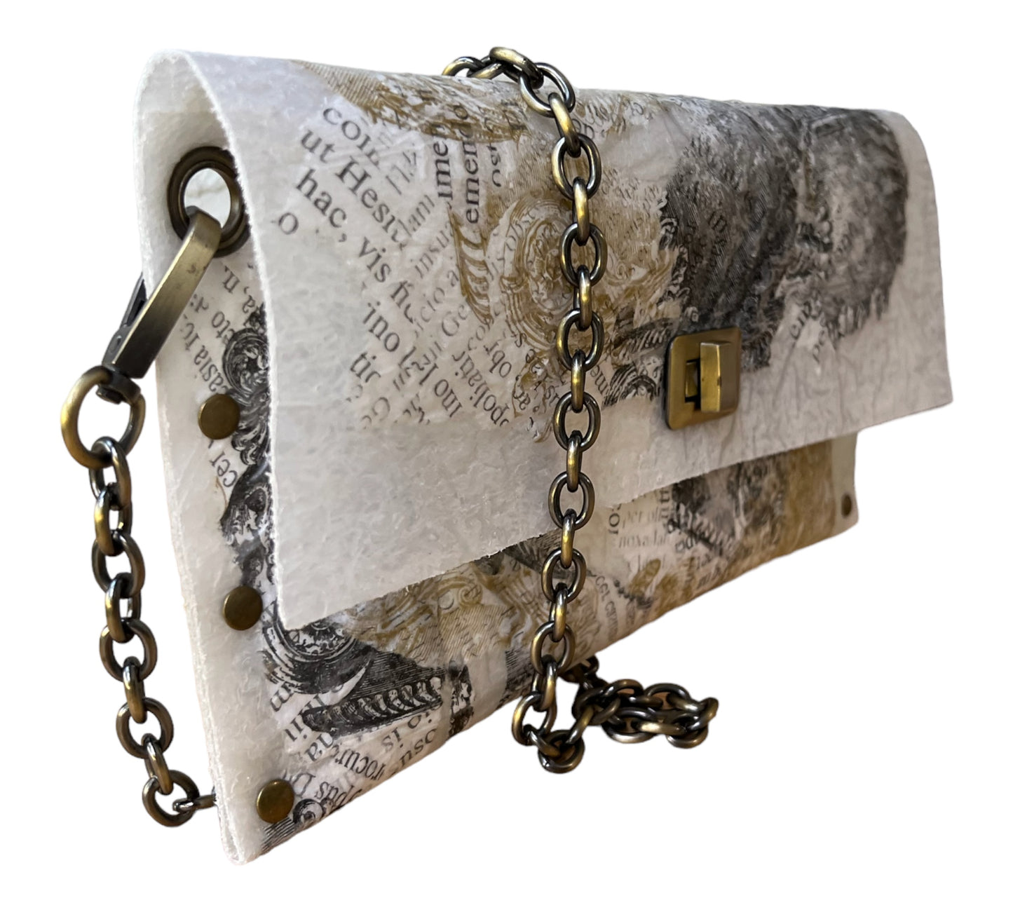 Cruelty-Free Clutch Bag Recycled