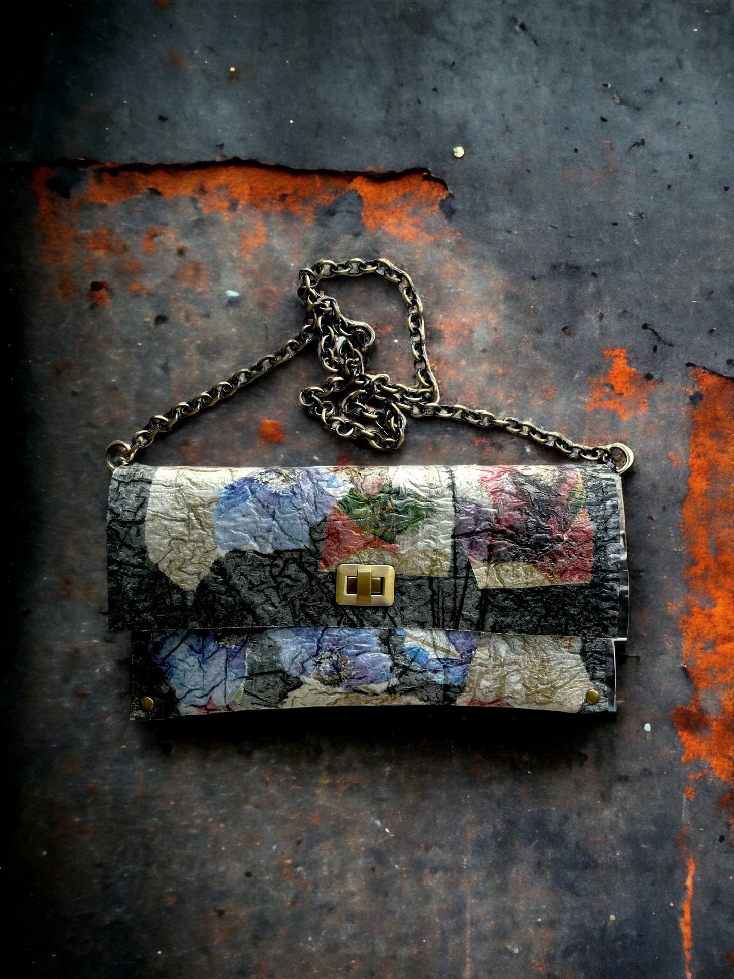 Crossbody Recycled Purse Eco-friendly Cruelty-free