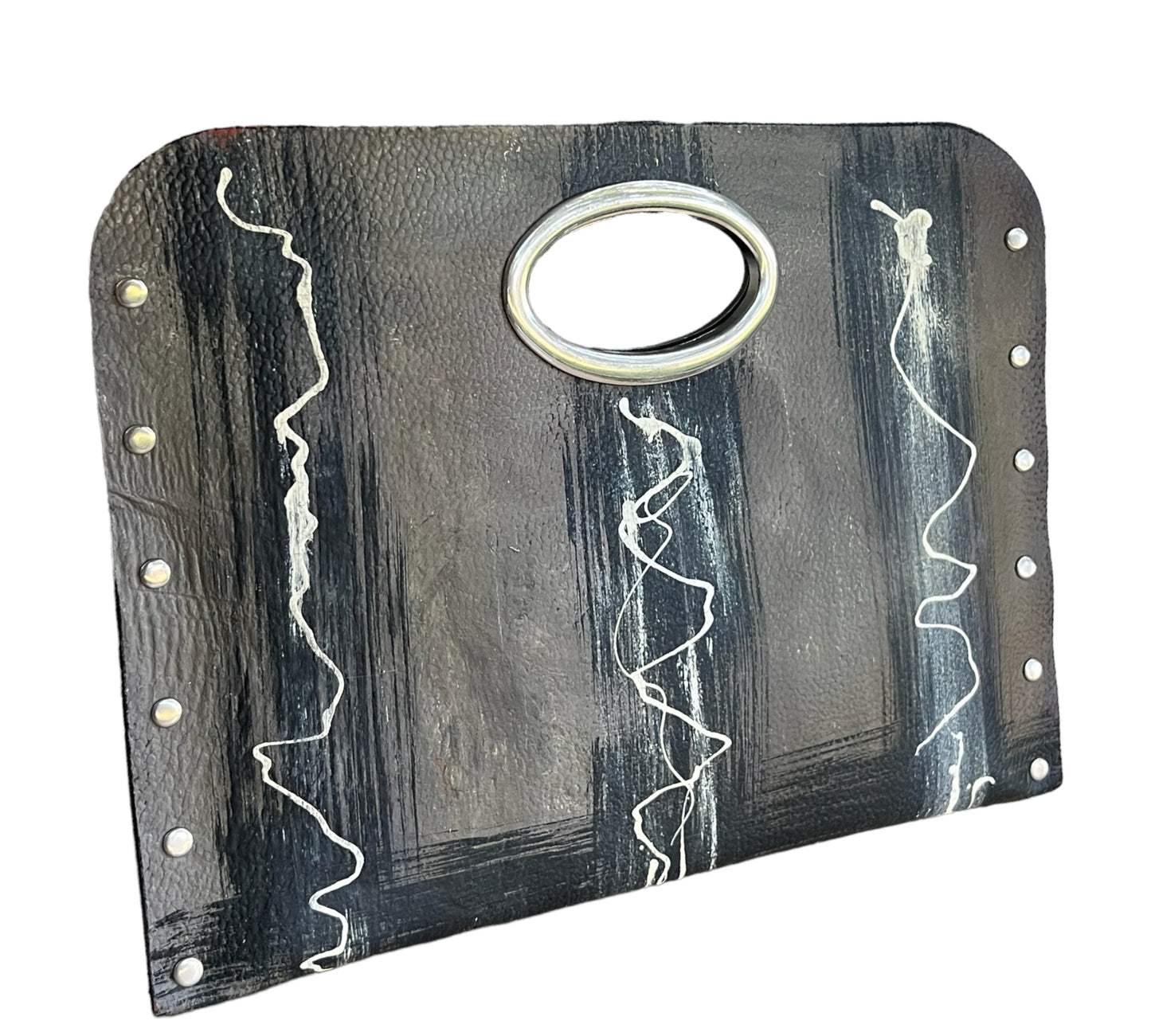 Desert Sand Flow Hand-painted Art Bag