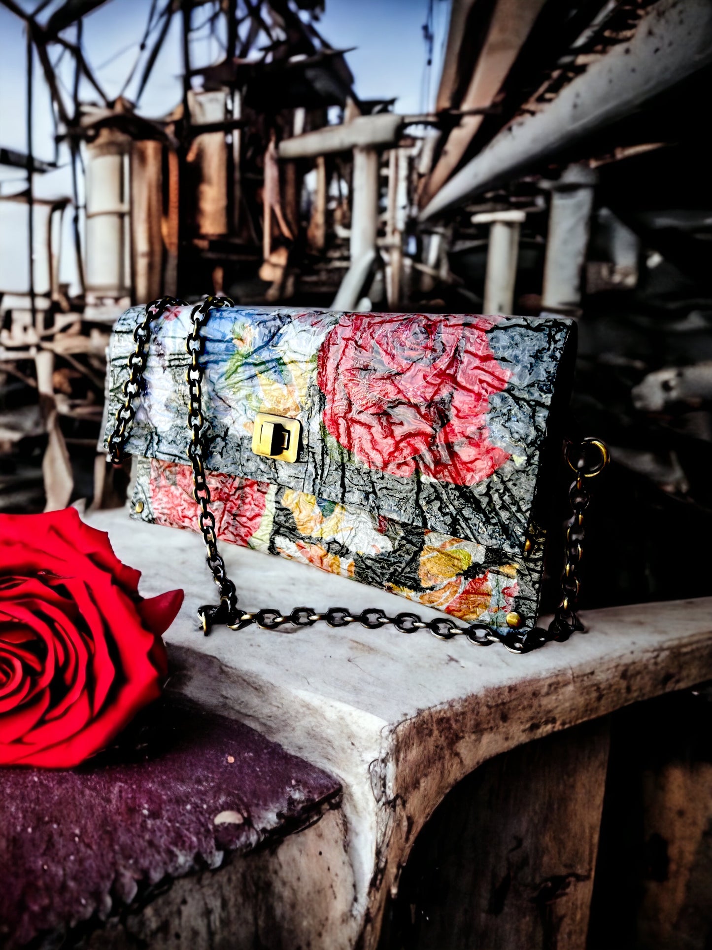 Vegan Cruelty-Free Crossbody Recycled Handbag