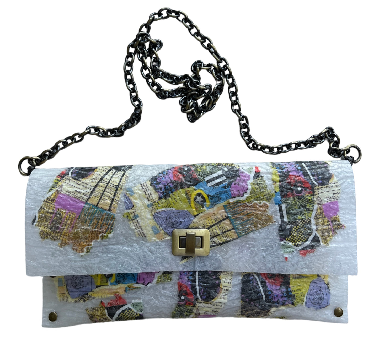 Recycled Art Handbag