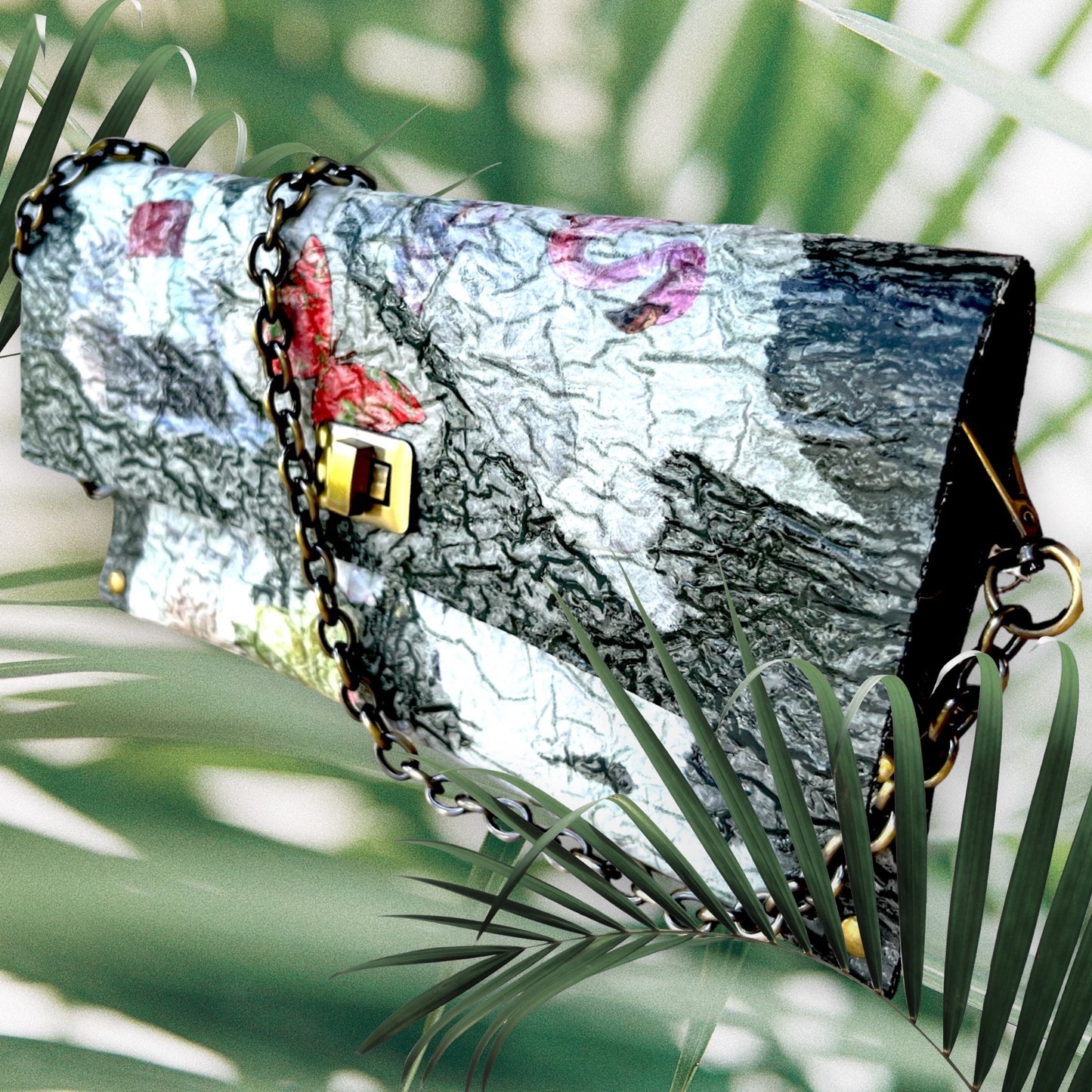 Black Recycled Handbag Eco-friendly Upcycled and Ethically Crafted