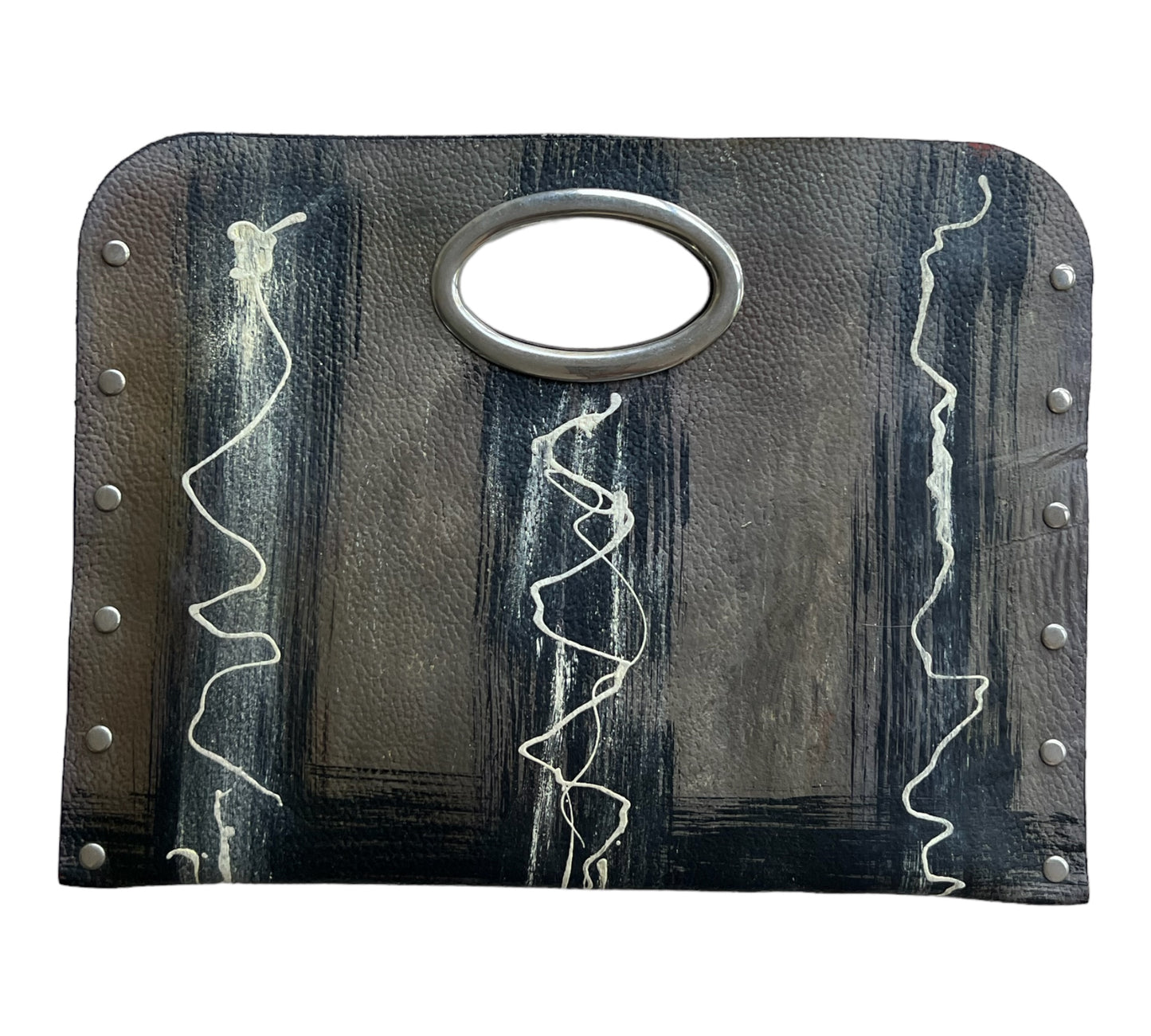 Desert Sand Flow Hand-painted Art Bag