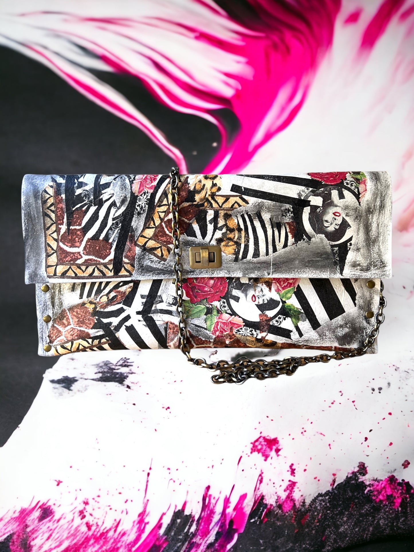 Animal Print Shoulder Bag