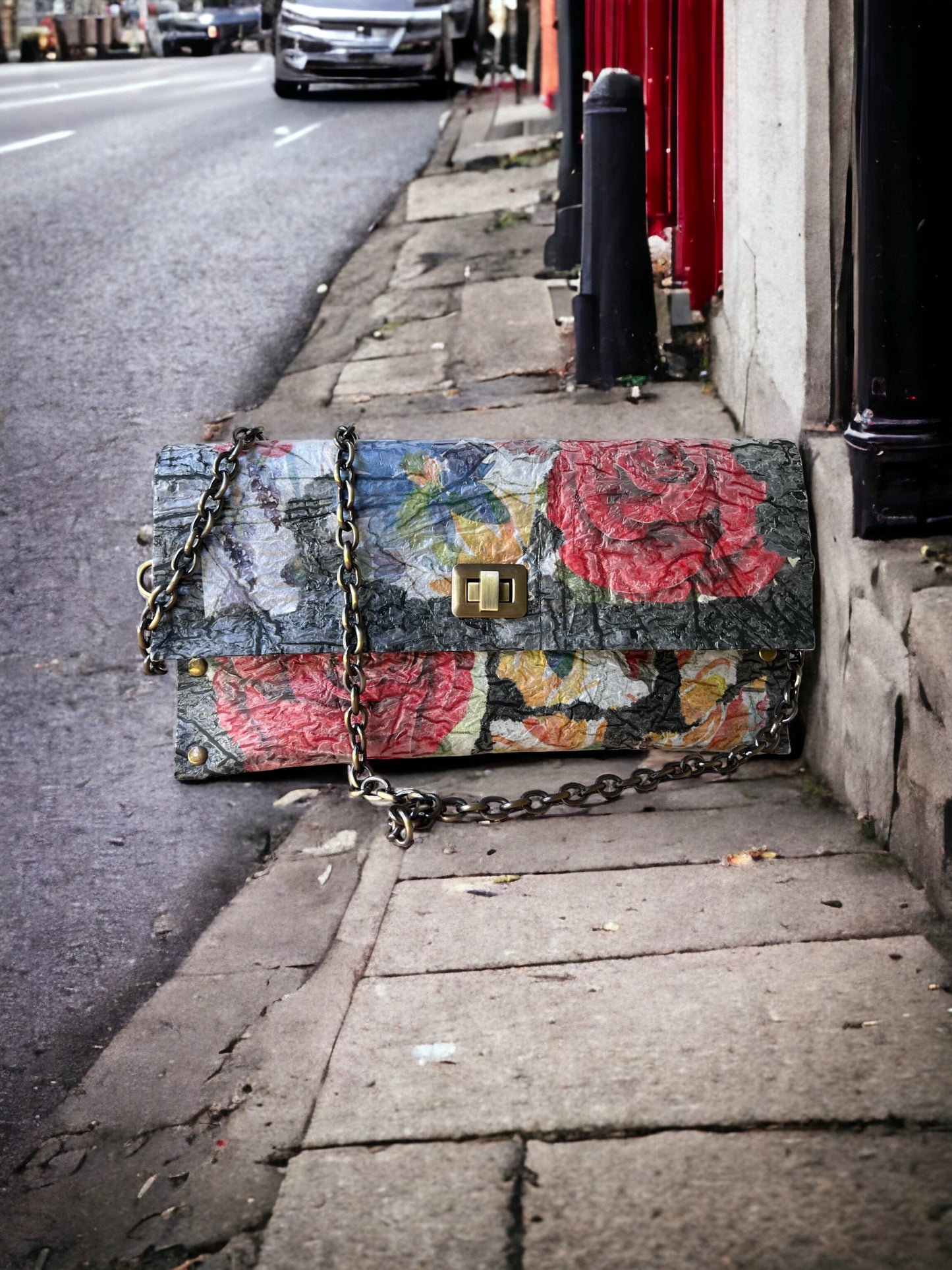 Vegan Cruelty-Free Crossbody Recycled Handbag