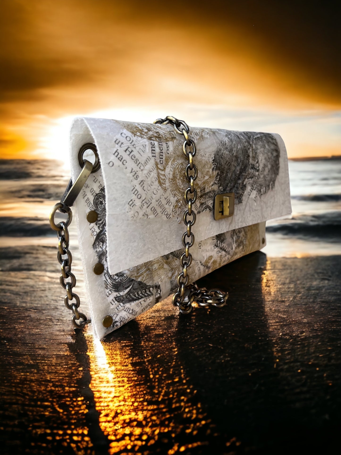 Cruelty-Free Clutch Bag Recycled