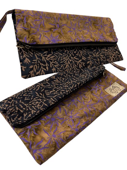 Kaffe Fassett Coton Clutch - Earth Tone Design