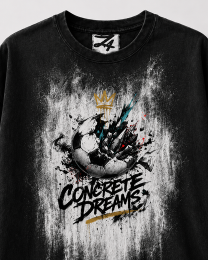 Black Soccer Graphic T-Shirt for Men | Streetwear Tee