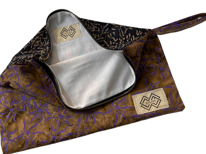 Kaffe Fassett Coton Clutch - Earth Tone Design