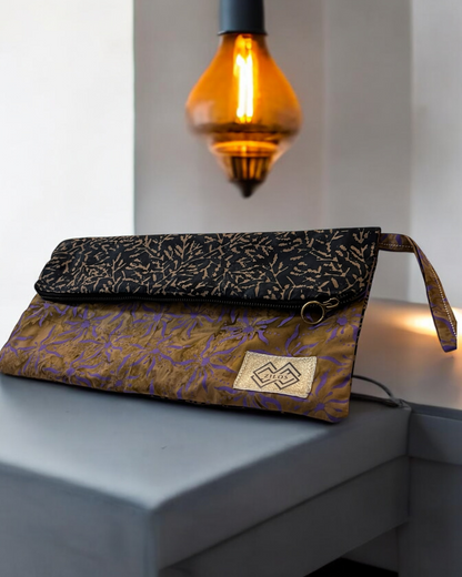 Kaffe Fassett Coton Clutch - Earth Tone Design