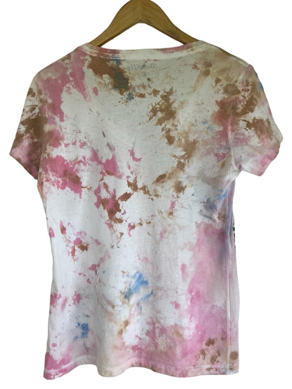 Abstract Flower Graphic Tee