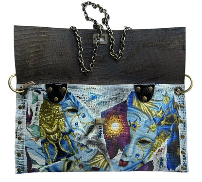 Blue Carnival Floral