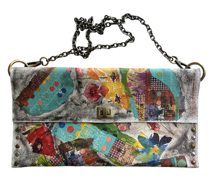 Floral Paradise Large Clutch Handbag