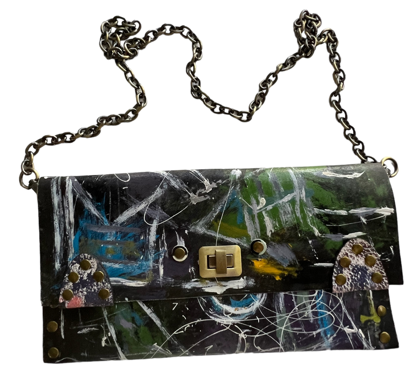 Speculative Art Crossbody Clutch