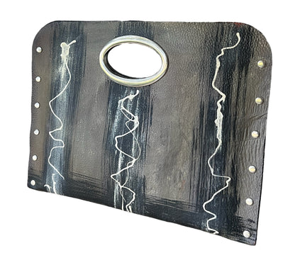Desert Sand Flow Hand-painted Art Bag