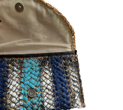 Straw Woven Clutch Purse