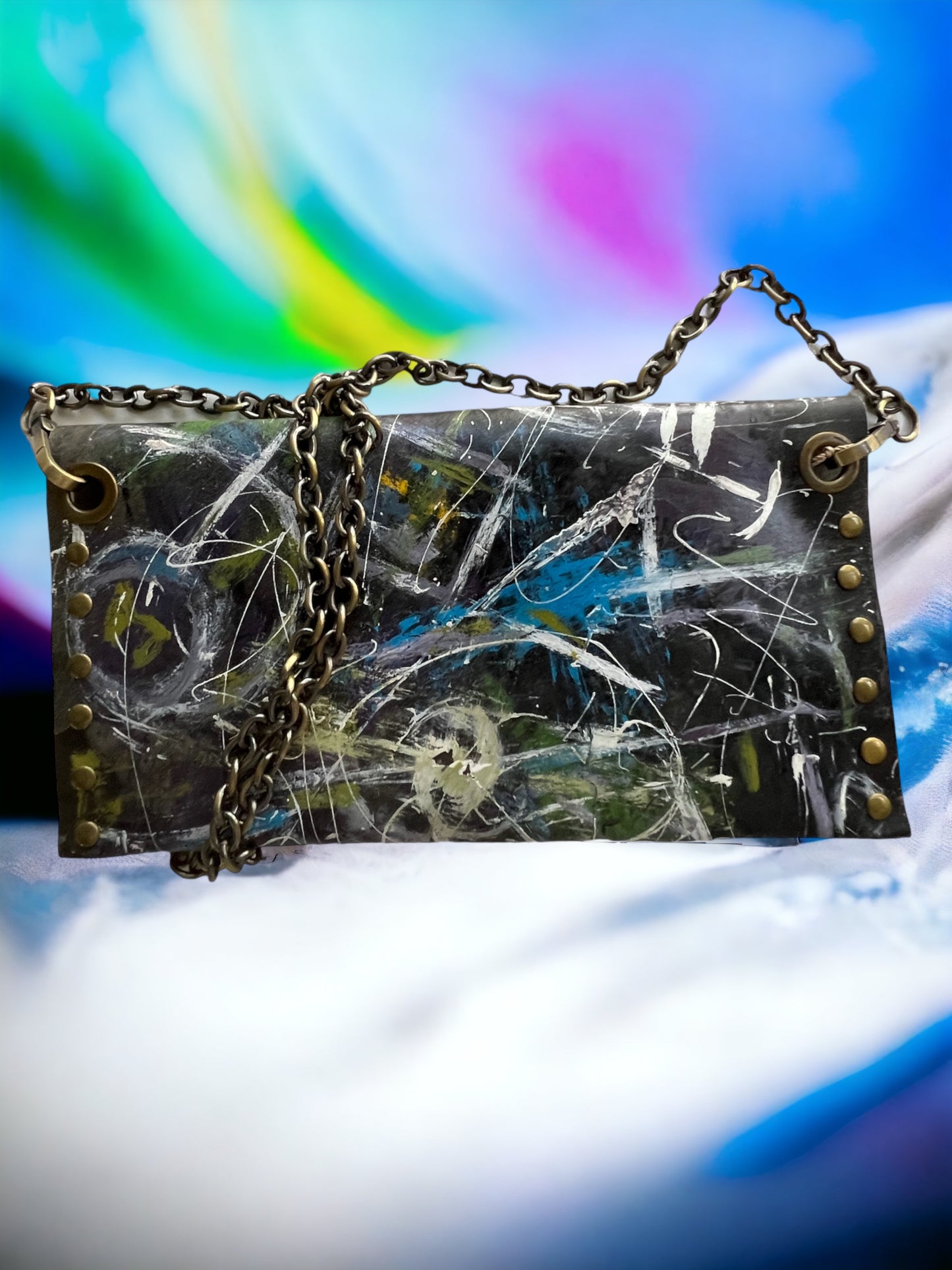 Speculative Art Crossbody Clutch