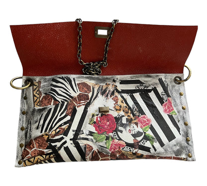 Animal Print Shoulder Bag