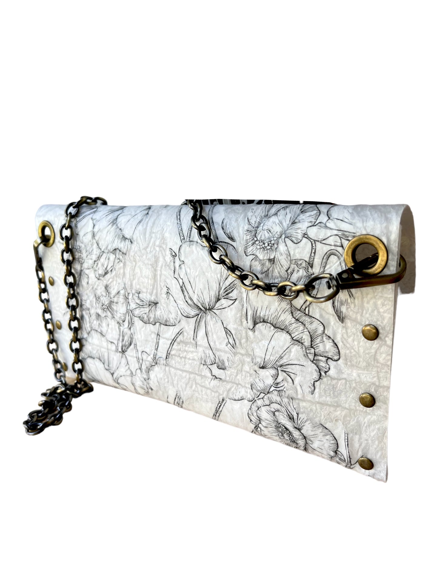 Abstract Floral Design Purse