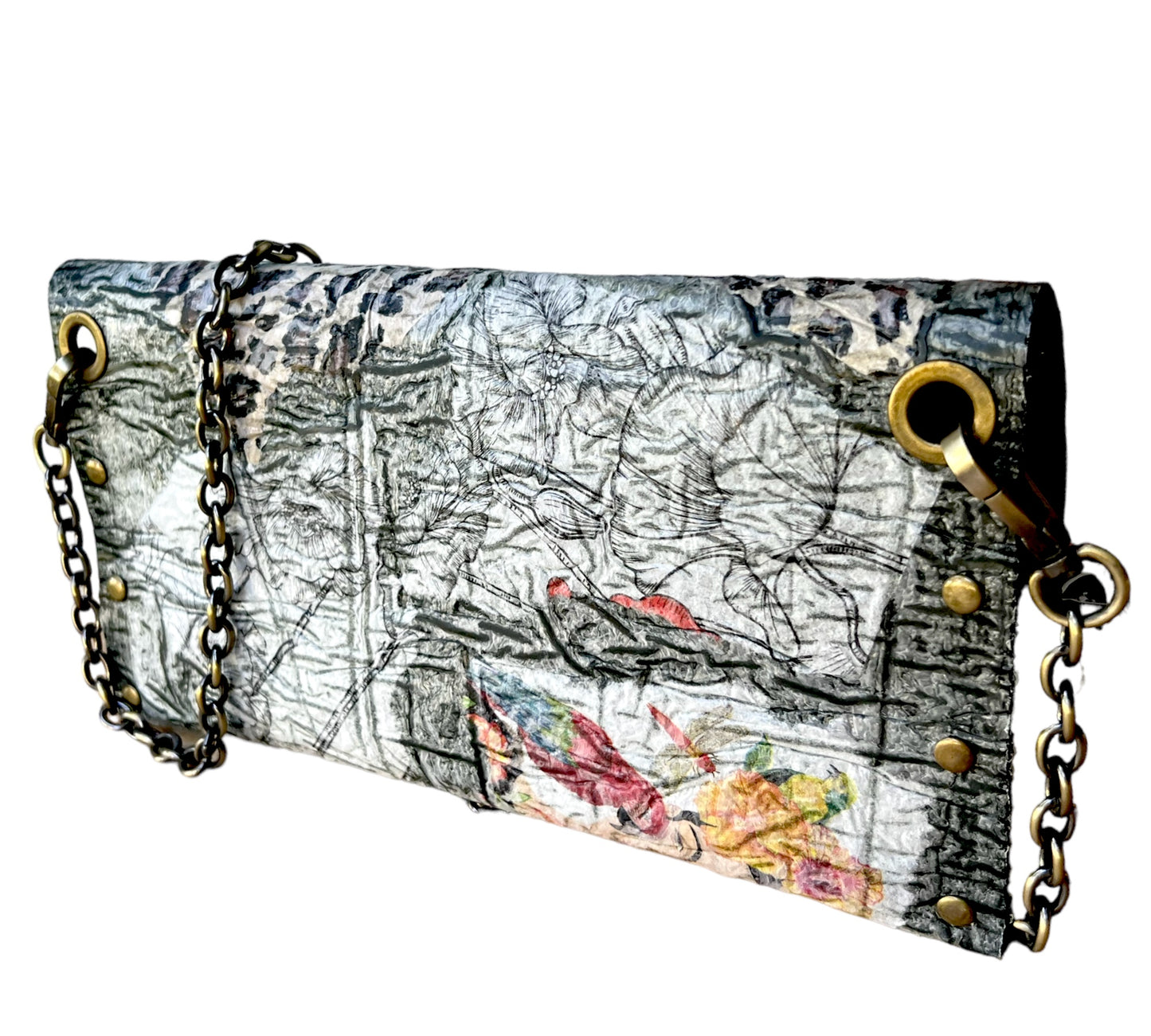 Recycled Animal Print Handbag