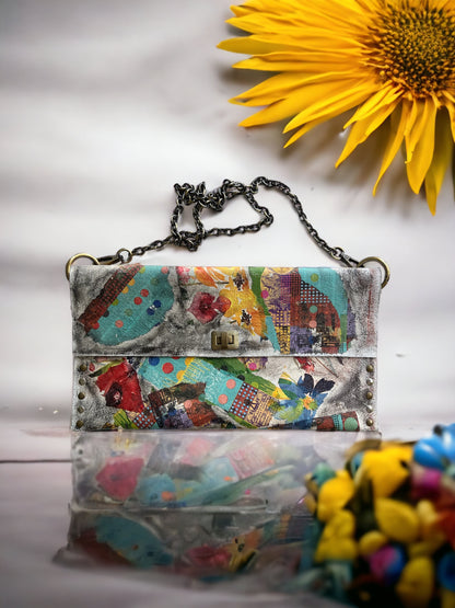 Floral Paradise Large Clutch Handbag