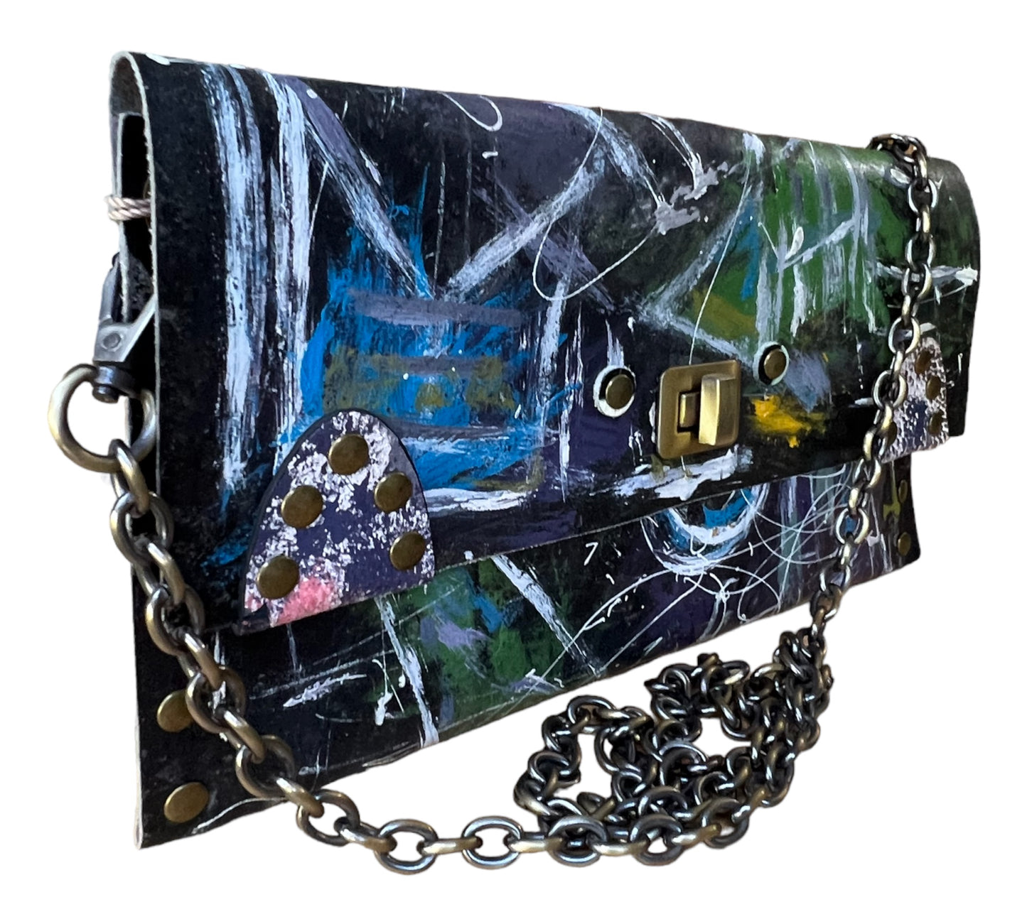 Speculative Art Crossbody Clutch