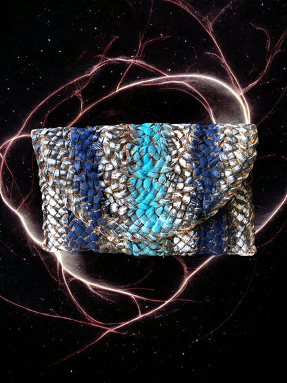 Straw Woven Clutch Purse
