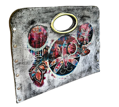 Insect Abstract Painted Women's Handbag