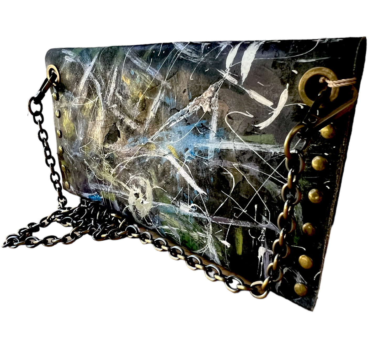 Speculative Art Crossbody Clutch