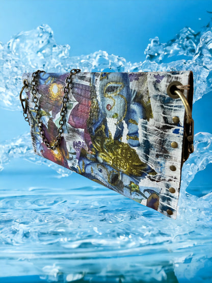 Blue Carnival Floral