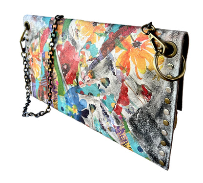 Floral Paradise Large Clutch Handbag