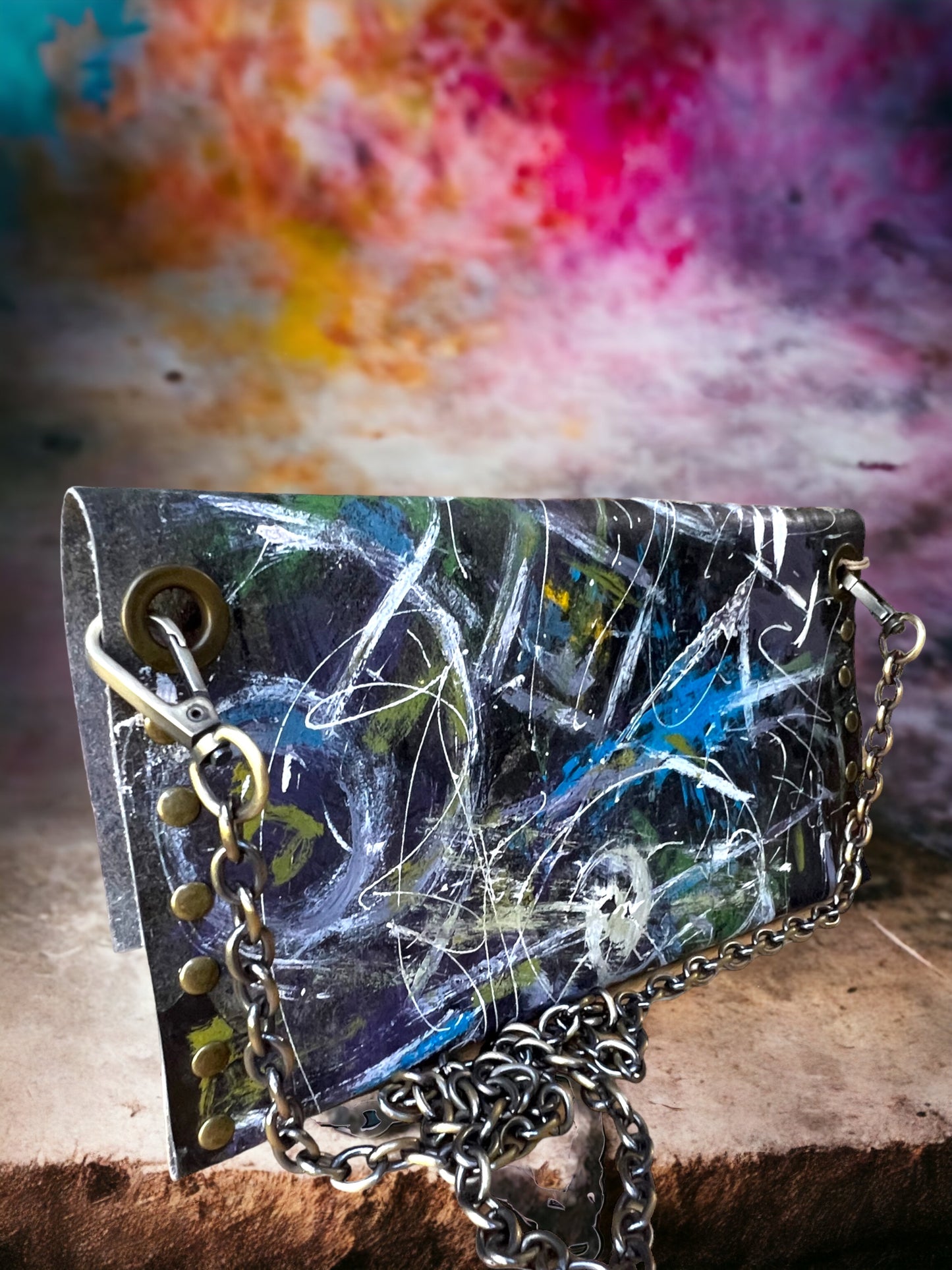 Speculative Art Crossbody Clutch