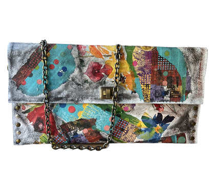 Floral Paradise Large Clutch Handbag