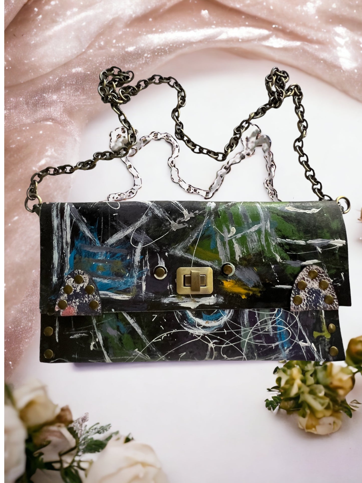 Speculative Art Crossbody Clutch