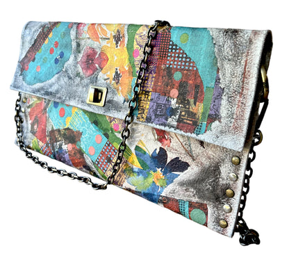 Floral Paradise Large Clutch Handbag